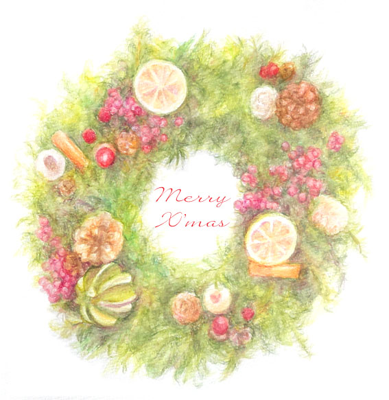 クリスマスのリース5